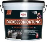 MEM Dickbeschichtung, F&uuml;r Neu- und Altbauten, Tausalzbest&auml;ndig und f&auml;ulnisfest,