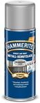 Hammerite Metallschutzlack Spray Gl&auml;nzend, 3in1- Rostschutz, Silber, 400 ml