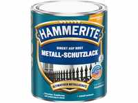 Hammerite Metall-Schutzlack Matt, 2,5L, Schwarz