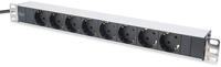 DIGITUS DN-95401 &ndash; 19" Steckdosenleiste &ndash; 8 Abgriffe &ndash; CEE7/7...