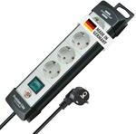 Brennenstuhl Premium-Line Steckdosenleiste 4-Fach (Mehrfachsteckdose mit Schalter und