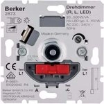 Berker 2873 Dimmer Dreh/Druckkn 20-500W LED, 20 W, 230 V, (nur von ausgebildeten
