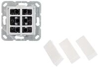 Gira 283203 rws System 55 UP IP20 3f Wippschalter, 250 V