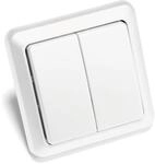 Intertechno Smart Home ITW 852 Funk Wandsender wei&szlig; 2 fach 2 Kanal