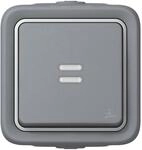 LEGRAND, Plexo Classic Feuchtraum-Aufputz-Wipptaster, beleuchtet, Taster,...
