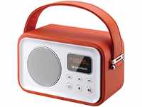 Sunstech RPBT450OR – Tragbares Radio Digital FM, Lautsprecher, Bluetooth,...