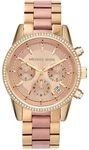 Michael Kors MK6475 Chronograph Uhr Damenuhr Edelstahl Edelstahl 5 bar Analog Chrono