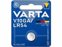 VARTA Batterien V10GA/LR54 Knopfzelle, 1 Stück, Alkaline Special, 1,5V,