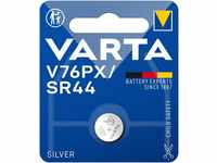 VARTA Batterien V76PX/SR44 Knopfzelle, 1 Stück, Silver Coin, 1,55V,...