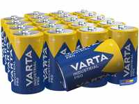 VARTA Batterien D Mono, 20 Stück, Industrial Pro, Alkaline Batterie, 1,5V,