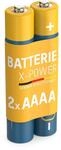 ANSMANN (2er-Pack) 1,5V Alkaline AAAA Batterie (Sondergr&ouml;&szlig;e AAAA/LR61)...