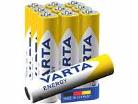 VARTA Batterien AAA, 10 Stück, Energy, Alkaline, 1,5V, Verpackung zu 80%...