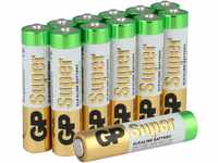 GP GP24A-2VS12 LR03 Super Alkaline AAA Micro Batterie (12-er Pack), 03024AS12,...