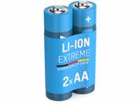 ANSMANN Extreme Lithium Batterie AA Mignon 2er Pack - 1,5V, LR6 - hohe...