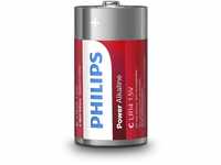 Philips C-Batterien - LR14-2er-Pack Batterien - Zinkchlorid-Technologie - 3...