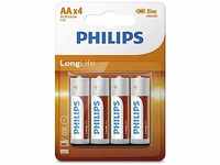 Philips AA-Batterien 4 Stück - R6L4B10 - Zinkchlorid-Technologie - 3 Jahre