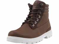 Urban Classics Herren Winter Chukka Boots, Braun (Brown/Darkbrown)