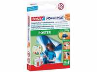tesa Powerstrips POSTER - Doppelseitige Klebestreifen für Poster und Plakate -