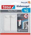 tesa Klebenagel f&uuml;r Tapeten und Putz 1kg - Selbstklebende N&auml;gel f&uuml;r empfindliche