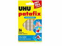 UHU Patafix transparent, Durchsichtige, doppelseitige Klebepads für schnelles...
