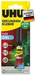 UHU Sekundenkleber Gel ohne L&ouml;sungsmittel | 3g Kleber geruchsfrei | Sekundenkleber