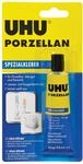UHU 110932 Spezialkleber, Porzellan, Tube mit 30 g, Wei&szlig;