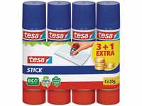 tesa Stick ecoLogo - Geruchsneutraler Klebestift für Papier und Pappe -