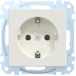 Schneider Electric Merten Schuko-Steckdose, 2-polig+E, Steckklemmen, System M,