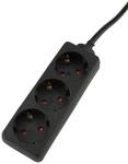 UNITEC TSD 3fach 1,4m, schwarz