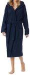 Schiesser Bademantel, Blau (815-navy), L