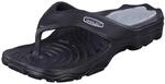 chung shi Unisex Zori Zehentrenner, Schwarz/Grau, 36/37 EU (XS)