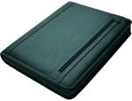 Alassio 30072 - Orgamappe A4 CESENA, aus Nappaleder, schwarz, ca. 37 &times; 30 &times; 6 cm