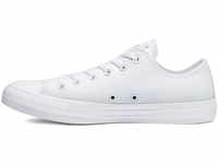 Converse All Star OX Chuck Schuhe Sneaker Canvas White Monochrome 1U647,