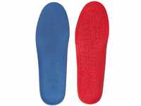 Bama Comfort Sneaker Fußbett, Unisex, Größe: 37/38, Blau/Rot