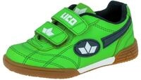 Lico Unisex Kinder Bernie V Hallenschuhe, Gr&uuml;n Marine Wei&szlig;, 25 EU