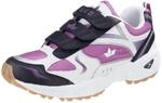 Lico Unisex Kinder Bob V Hallenturnschuhe, Wei&szlig; Lila Marine, 25 EU