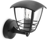 CREEK-Wandleuchte H20cm Schwarz Philips