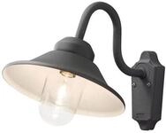 Konstsmide Vega Wandleuchte B: 29.5 cm T: 44 cm H: 30 cm, 1 x 60 W, IP23 lackiertes