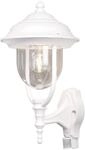 Konstsmide Parma 7235 Wandleuchte (B: 24cm T: 29cm H: 49cm, 1x75W, IP44) matt-wei&szlig;