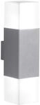 Trio Leuchten LED Au&szlig;en-Wandleuchte, Aluminiumguss, inklusiv 2 x E14, 4 W, H&ouml;he 33