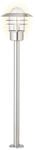 Brilliant Lampe Terrence Au&szlig;enstandleuchte edelstahl | 1x A60, E27, 60W,...