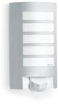 Steinel Au&szlig;enleuchte L 12 S silber, 180&deg; Bewegungsmelder, D&auml;mmerungssensor,