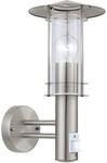 EGLO Au&szlig;en-Wandlampe Lisio, 1 flammige Au&szlig;enleuchte inkl. Bewegungsmelder,