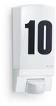 Steinel Wandleuchte L 1 S wei&szlig;, Inkl. Hausnummer, E 27, Max.60 W, Wandleuchte