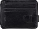Picard Herren Buddy 1 M&uuml;nzb&ouml;rse, (Schwarz), 9.5x2x12 cm