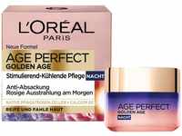 L'Oréal Paris Nachtpflege, Age Perfect Golden Age, Anti-Aging Gesichtspflege,