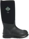 Muck Boots Chore Classic Hi Patterned Wellington Black