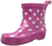 Playshoes Kinder Halbschaft-Gummistiefel aus Naturkautschuk, Trendige Unisex