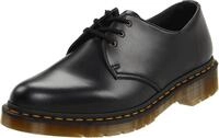 Dr. Martens M&auml;dchen 1461 Vegan Black Derby, Schwarz, 36 EU