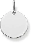 THOMAS SABO Anh&auml;nger Coin klein 925 Sterling Silber LBPE0001-001-12